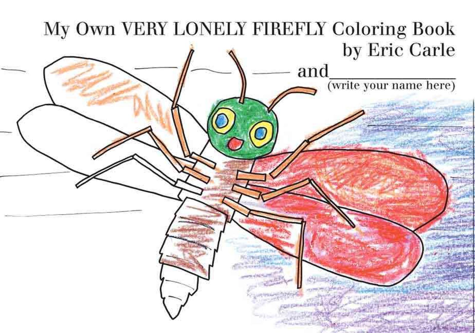 Buy My Own Very Lonely Firefly Coloring Book - MyDeal Australia