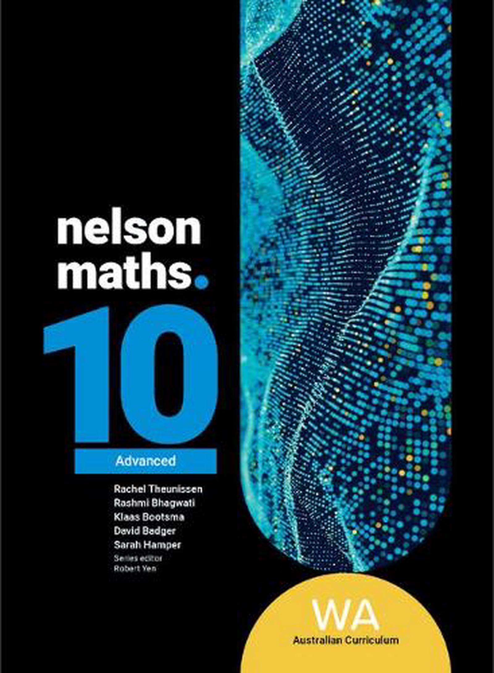 Buy Nelson Maths 10 Advanced (WA) Student Book with Nelson MindTap Buy Nelson Maths 10 Advanced (WA) Student Book with Nelson MindTap