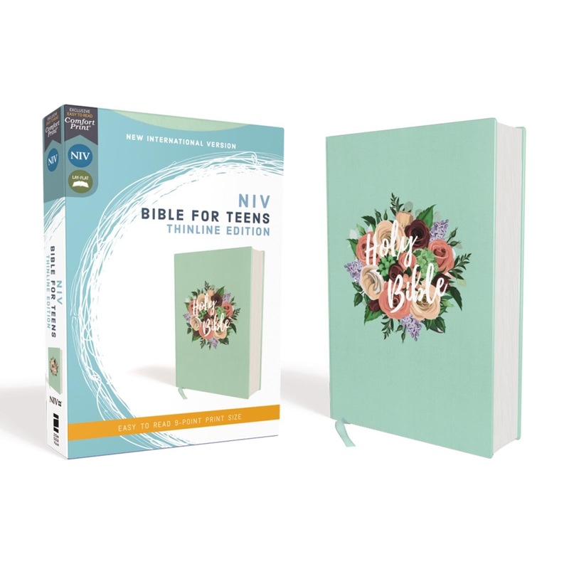 Buy NIV, Bible for Teens, Thinline Edition, Cloth over Board, Floral ...