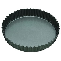 Non-Stick Loose Base Round Flan/Quiche Tin - 30x30x3.5cm