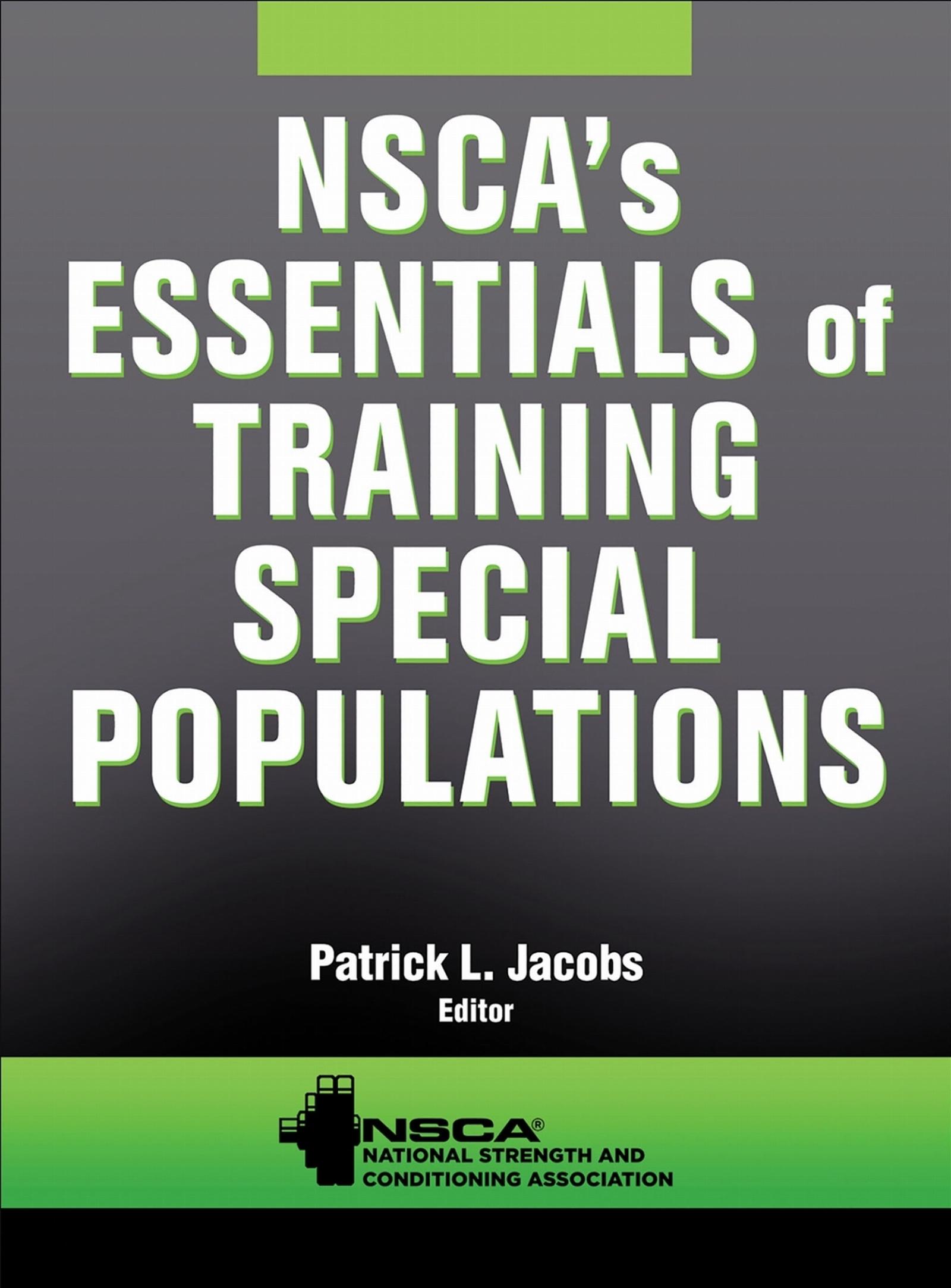 Buy NSCA's Essentials of Training Special Populations - MyDeal Australia