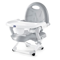 Pocket Snack Booster Seat Highchair (Dark Grey)