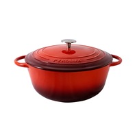 Pyrochef Casserole 28cm - 6L Red