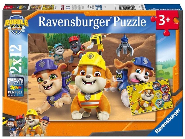 Buy Rubble Crew Puzzle 2x12pc MyDeal Australia