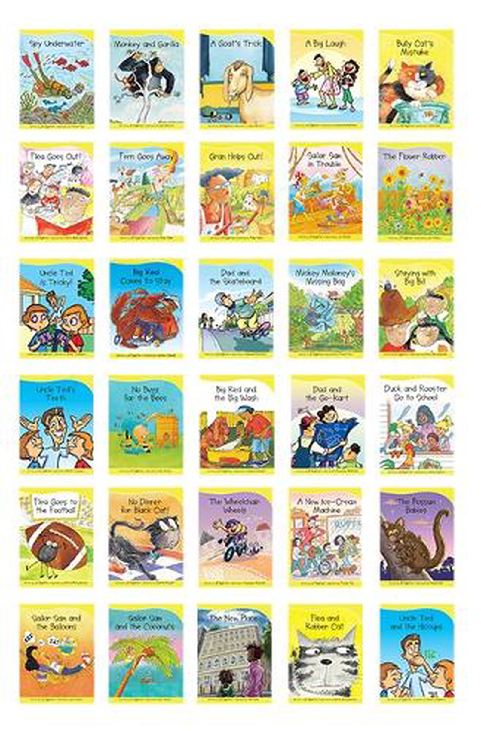 Buy Sails Take-Home Library 1 (Early Yellow/Blue/Green) Pack - MyDeal ...