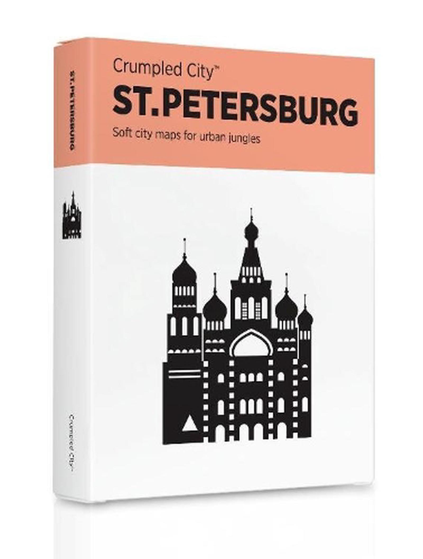 Buy St Petersburg Crumpled City - St Petersburg Crumpled City Map 14962859 00 