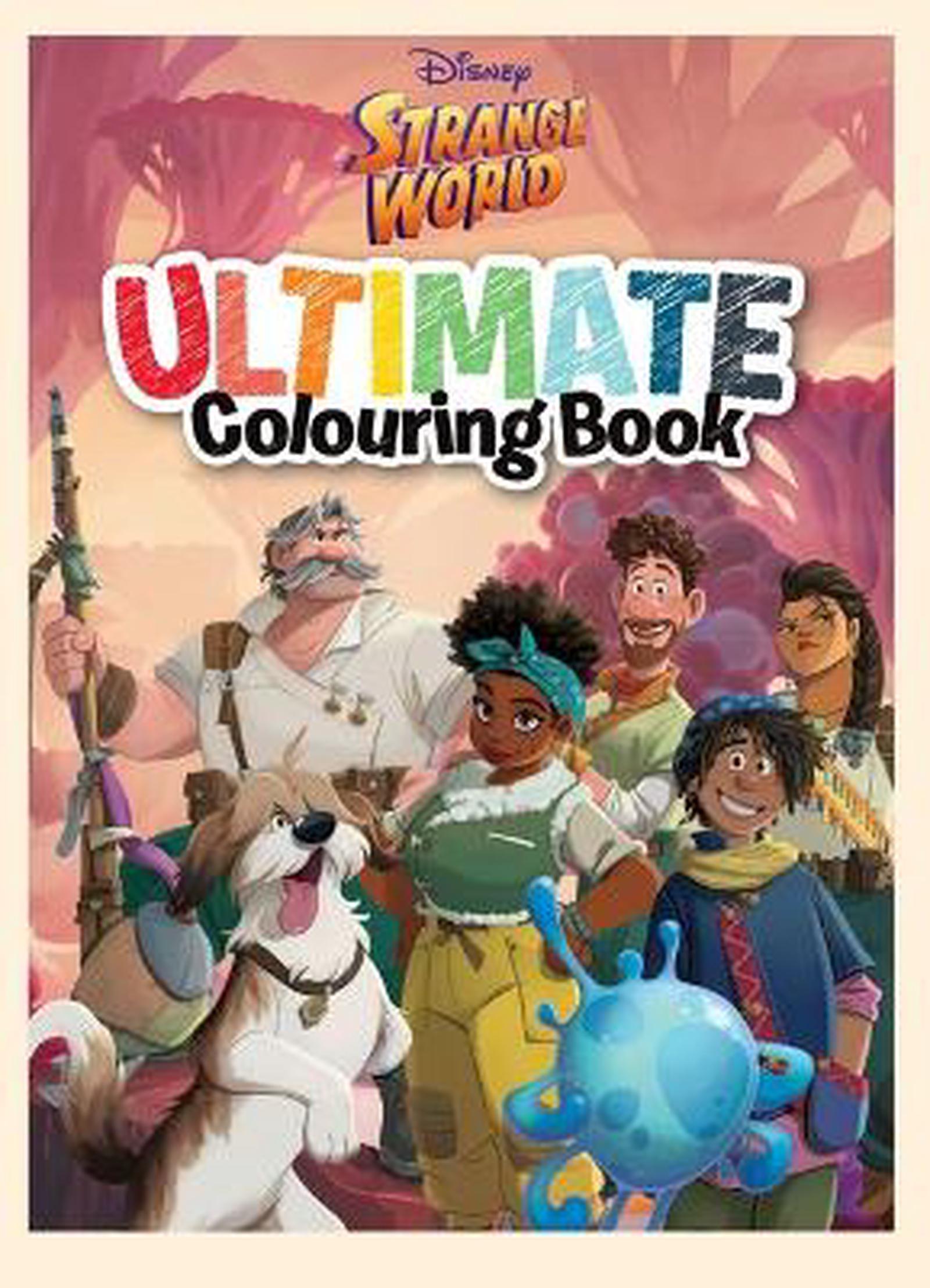 Buy Strange World Ultimate Colouring Book (Disney) MyDeal Australia