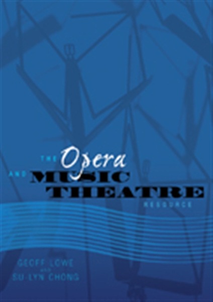 Buy The Opera and Music Theatre Resource - MyDeal Australia