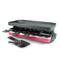 Valais 8 Person Raclette Party Grill (Red)