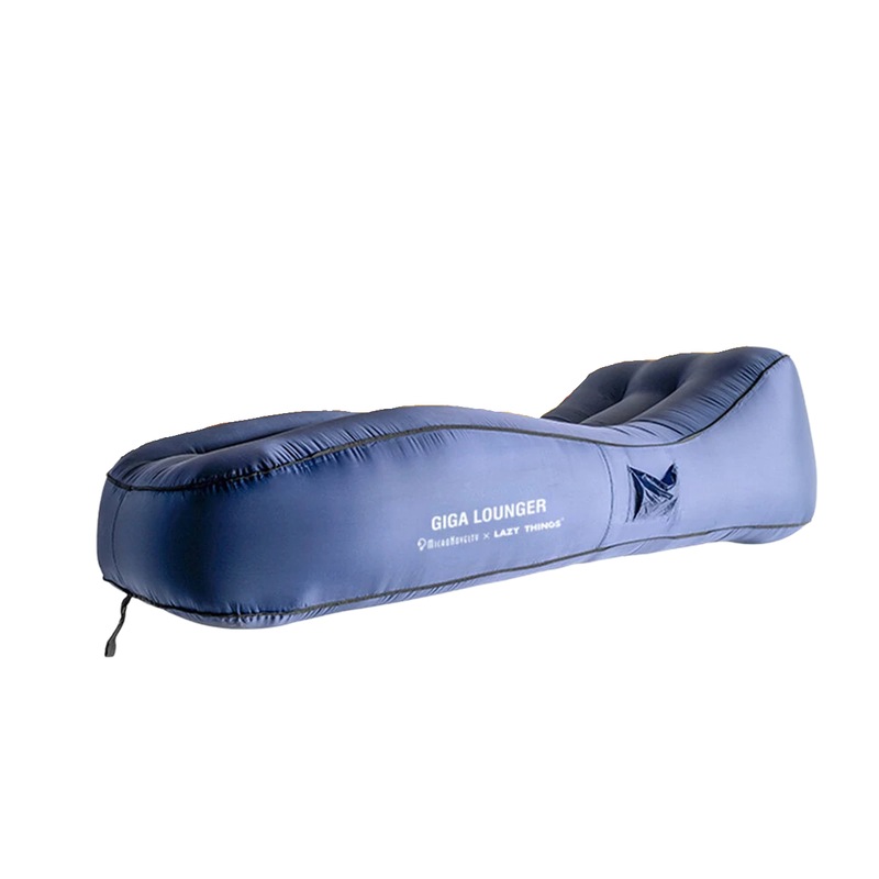 Buy Giga Lounger Lazy Camping Air Bag Sofa Bed for Beach Sleeping Navy