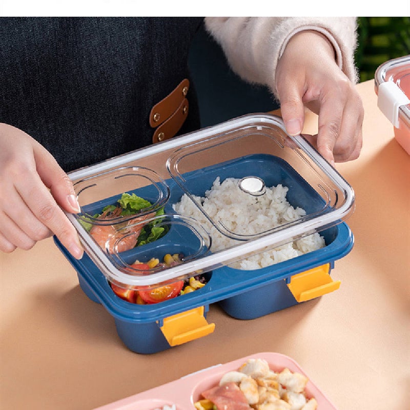 Smash ~ Multi Compartment Snack Lunch Box Container Tube Food