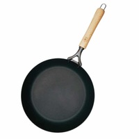 Kirameki Pure Iron Double Fiber Line Frying Pan Skillet (Made in Japan)