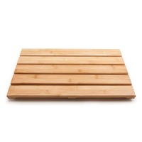 Kylin Bathroom Bamboo Anto-Slip Floor Board Shower Mat 54*36cm