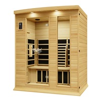 Kylin Classic Carbon Far Infrared Sauna Room 3 person - K8301