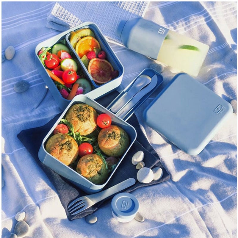 Lunch Box Bento Large Capacity Made in France - MB Square - BPA free lunch  boxes - monbento