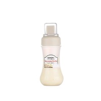 Robo Semon Squeeze Sauce Bottle Ketchup Spice Storage Container 350ml-White