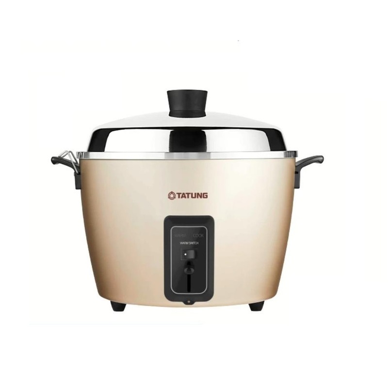 Tatung MultiFunctional Stainless Steel Inner Pot Rice Cooker in