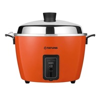 Tatung Multi-Functional Stainless Steel Pot Inner Pot Rice Cooker in Red