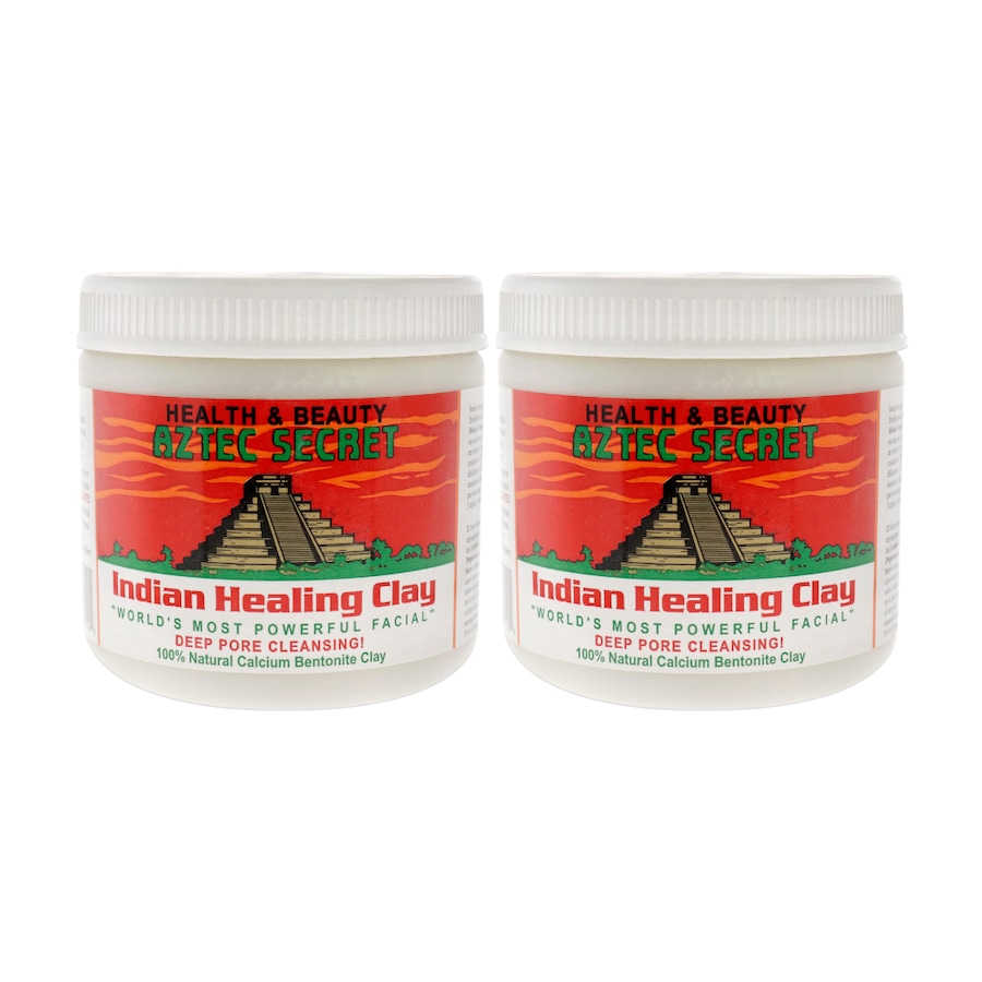 2 x Aztec Secret Natural Indian Healing Clay 454g