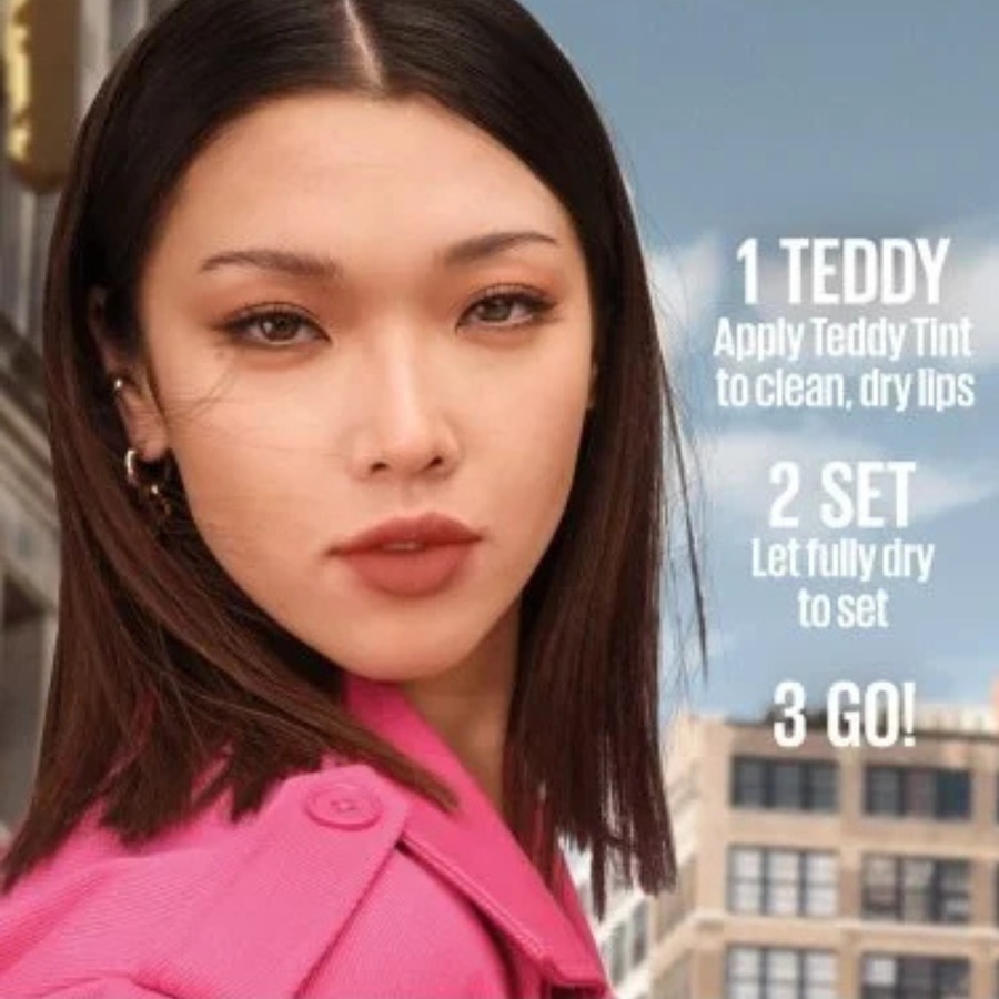 2 x Maybelline Superstay Teddy Tint Lipstick 5mL - 15 Skinny Dip