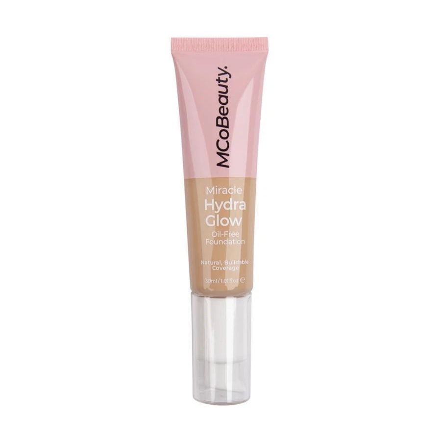 2 x MCoBeauty Miracle Hydro Glow Oil Free Foundation 30mL - Medium Buff