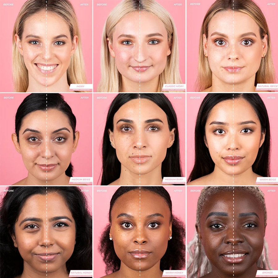 2 x MCoBeauty Miracle Hydro Glow Oil Free Foundation 30mL - Natural Tan