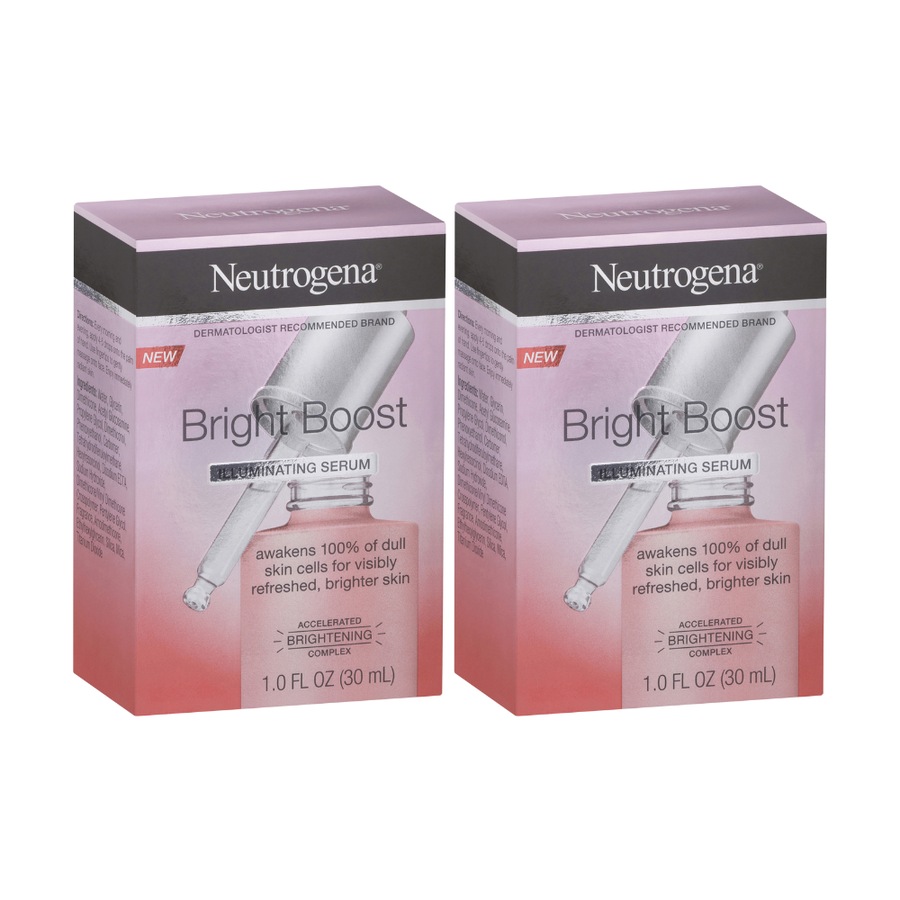 2 x Neutrogena Bright Boost Illuminating Serum 30mL
