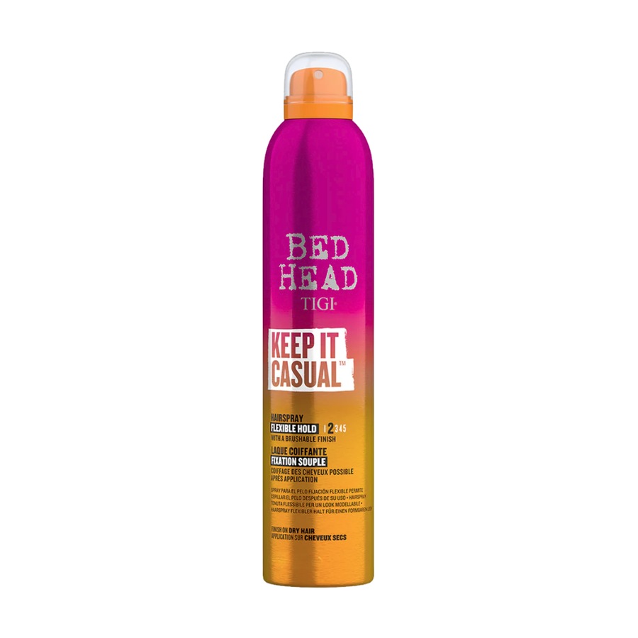 2 x TIGI Bed Head Keep It Casual Flexible Hold Hairspray 300mL