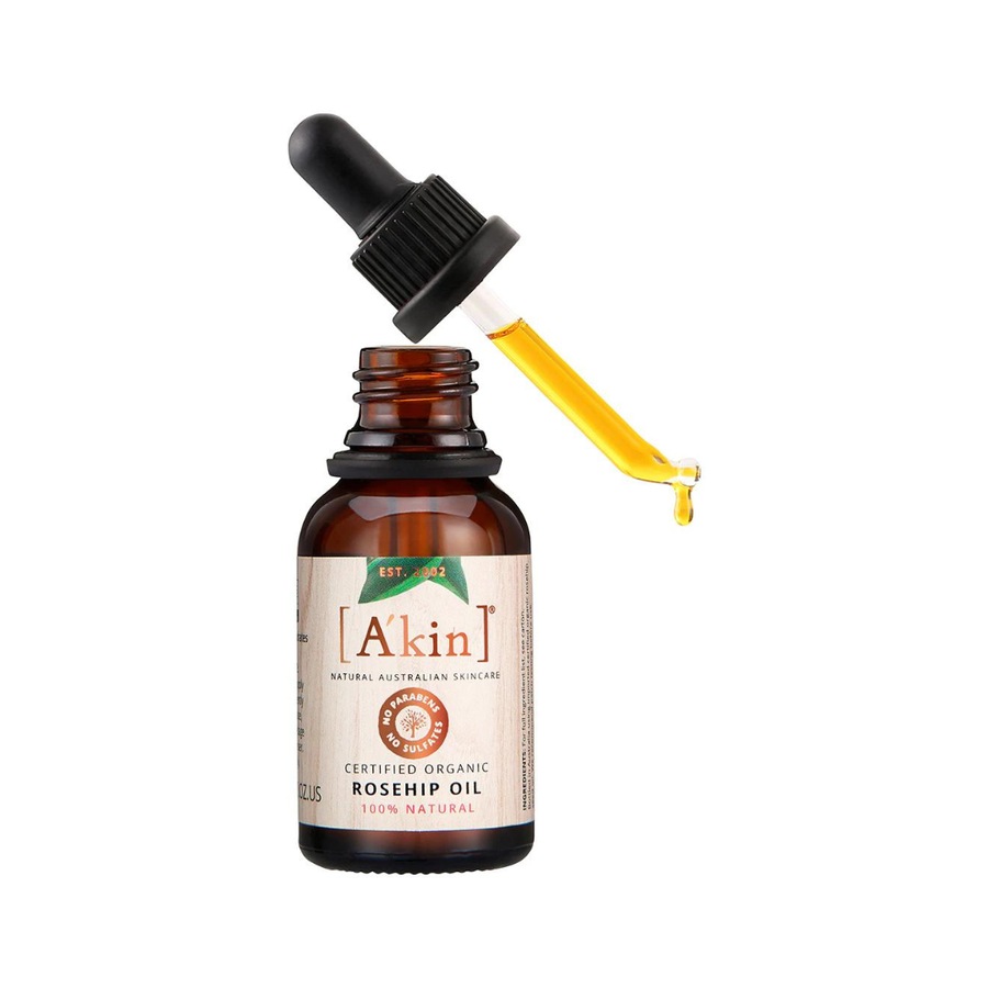 3 x A'kin Hydrating Certified Organic Rosehip Oil 20mL