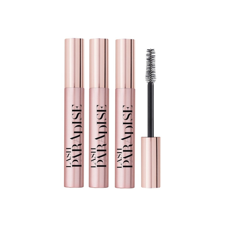 3 x L'Oreal Paris Lash Paradise Mascara 6.4mL - Black