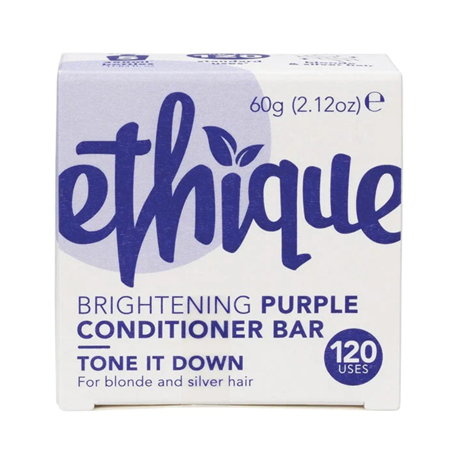 6 x Ethique Solid Conditioner Bar Tone It Down Purple 60g