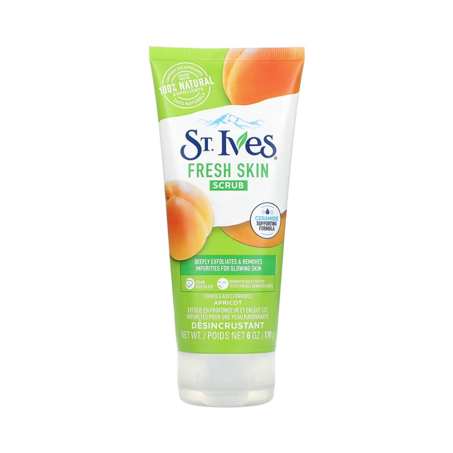 6 x St Ives Fresh Skin Apricot Scrub 170g