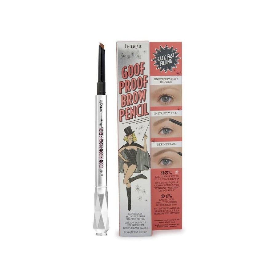 Benefit Goof Proof Brow Pencil 0.34g - 3.75 Warm Medium Brown