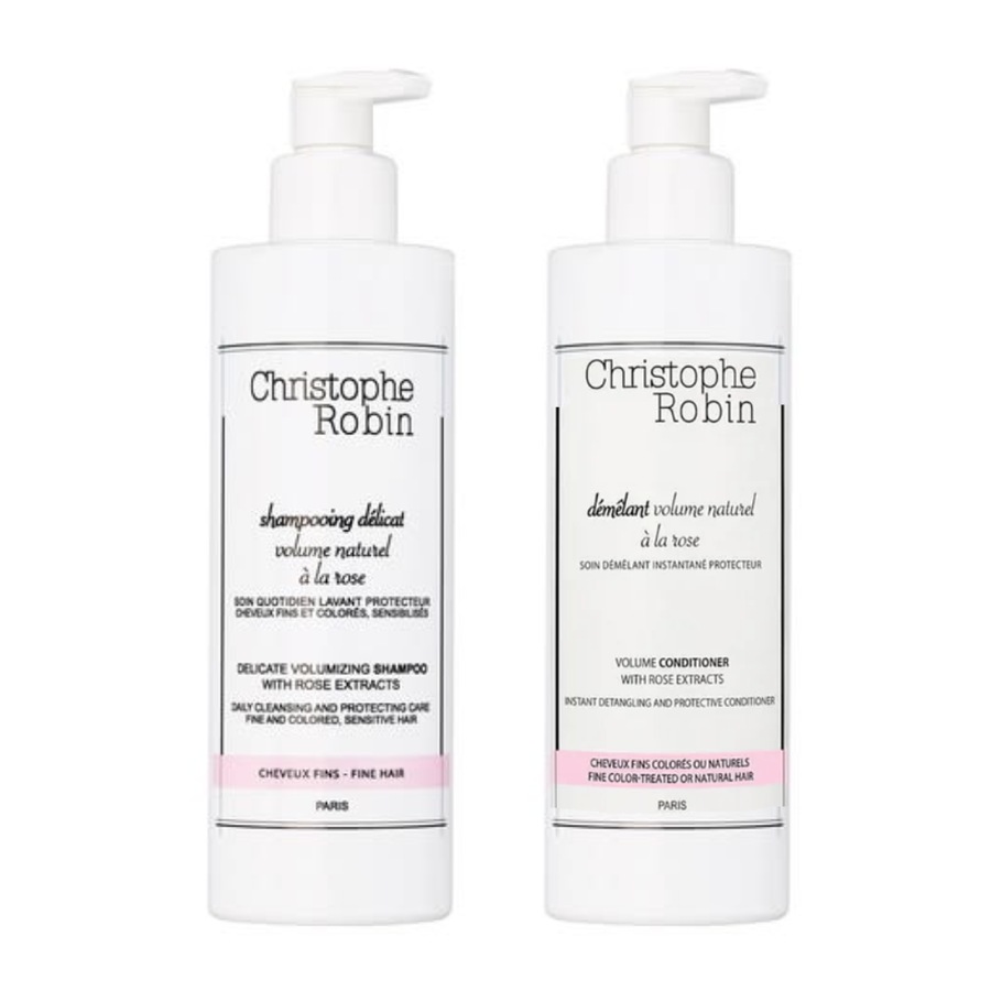 Christophe Robin Cleansing Volumizing Shampoo and Conditioner 1000mL Duo