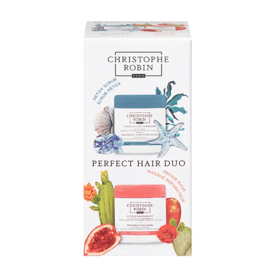 Christophe Robin Perfect Hair Scrub and Mask Duo Gift Set