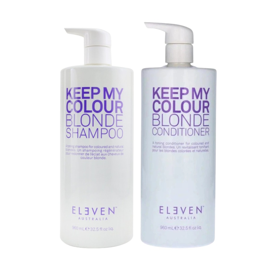 Eleven Australia Keep My Colour Blonde Shampoo & Conditioner 960mL Duo