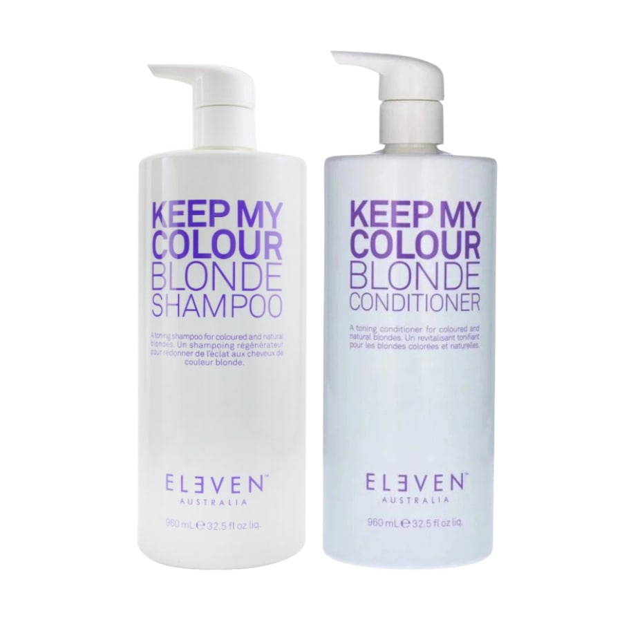 Eleven Australia Keep My Colour Blonde Shampoo & Conditioner 960mL Duo