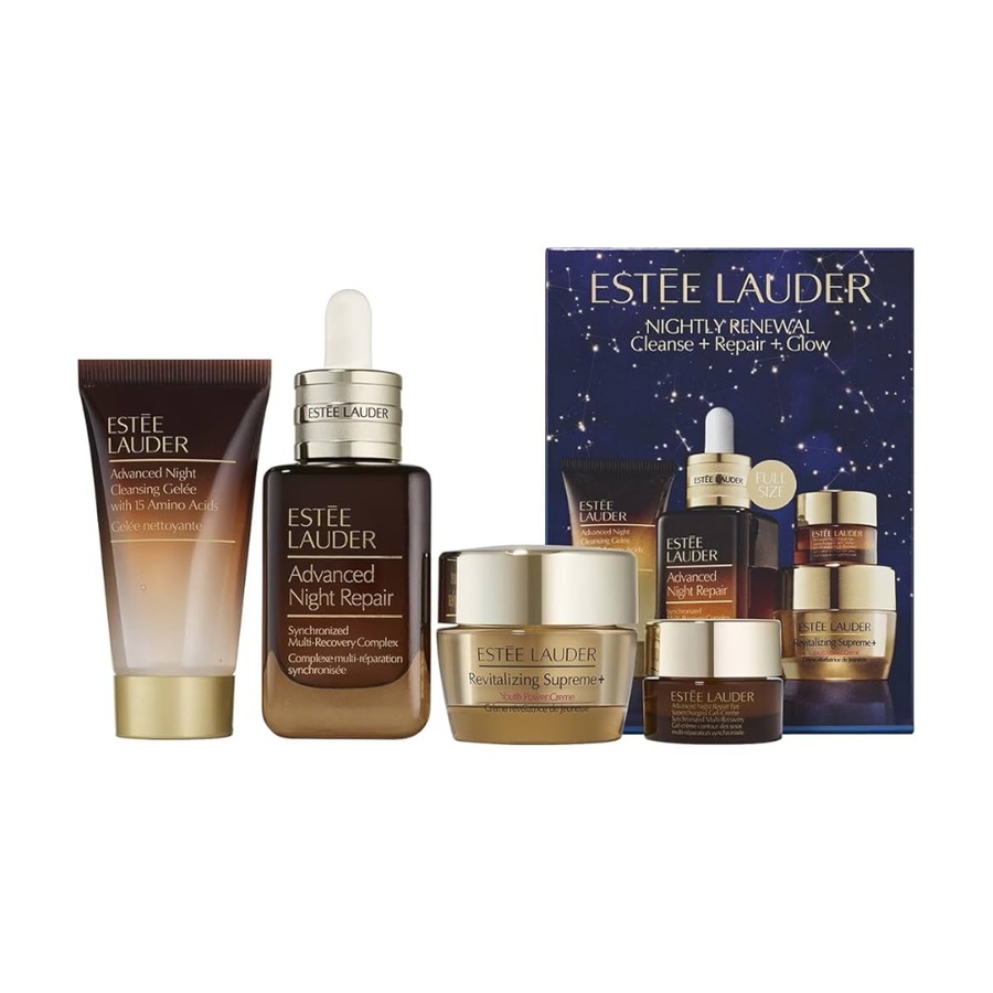 Estee Lauder Nightly Renewal 4 Piece Skincare Gift Set