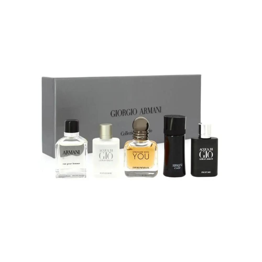 Buy Giorgio Armani Collezione Viaggio Mens 5 Piece Mini Fragrance