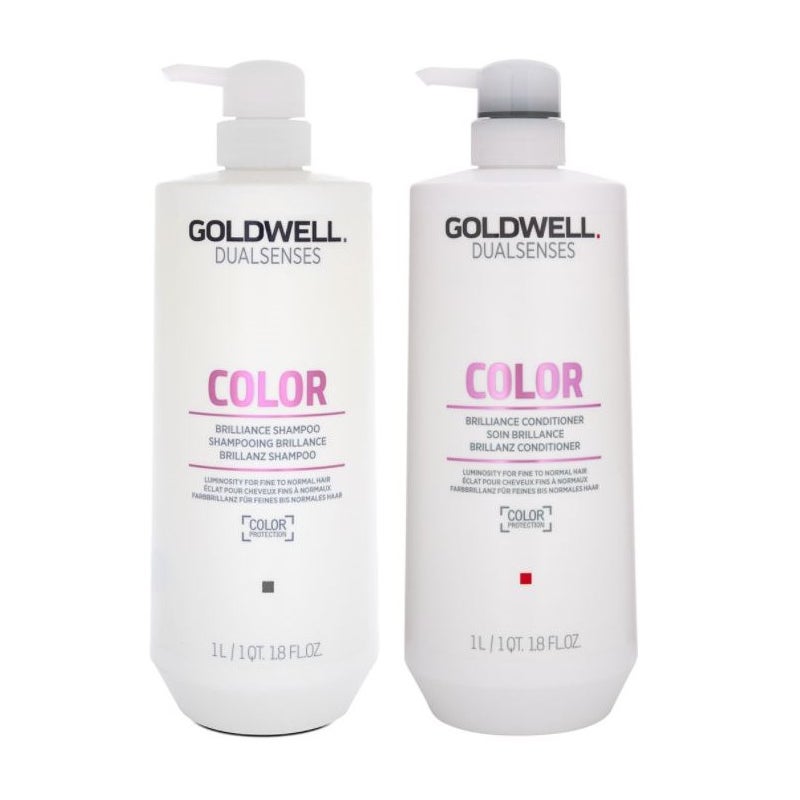 Goldwell Dualsenses Color Brilliance Shampoo & Conditioner 1 Litre Duo