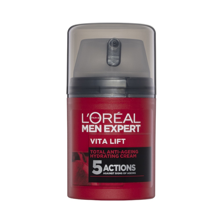 L'Oreal Paris Men Expert Vita Lift Total Anti-Ageing Hydrating Moisturiser Cream 50mL
