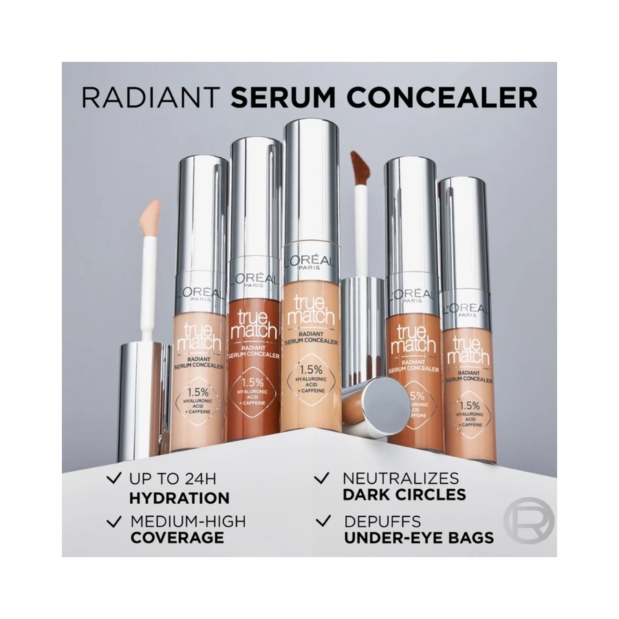 L'Oreal Paris True Match Radiant Serum Concealer 11mL - 2R/C