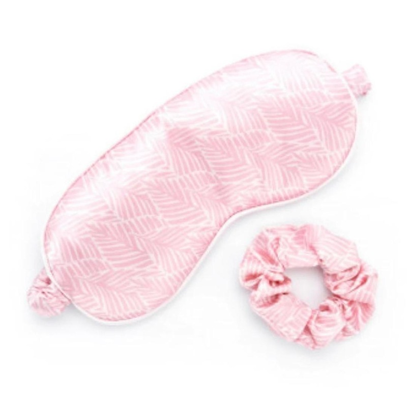 Buy Lemon Lavender Five More Minutes Silky Satin Eye Mask & Scrunchie