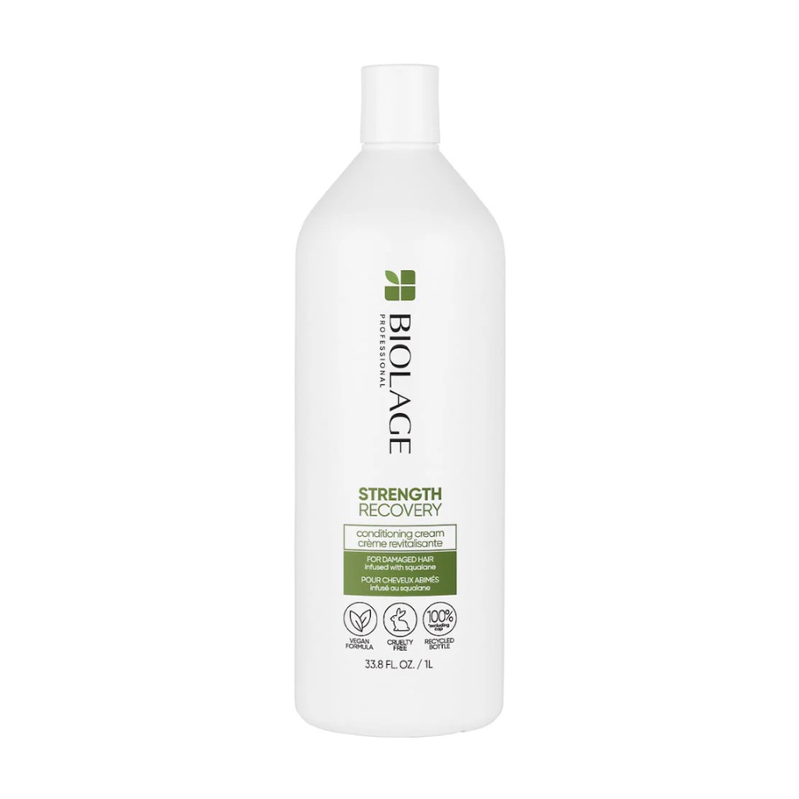 Matrix Biolage Strength Recovery Shampoo & Conditioning Cream 1 Litre (1000mL) Duo