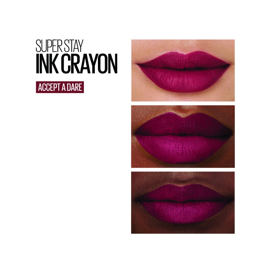 Maybelline SuperStay Ink Crayon Lipstick 1.2g - 60 Accept a Dare