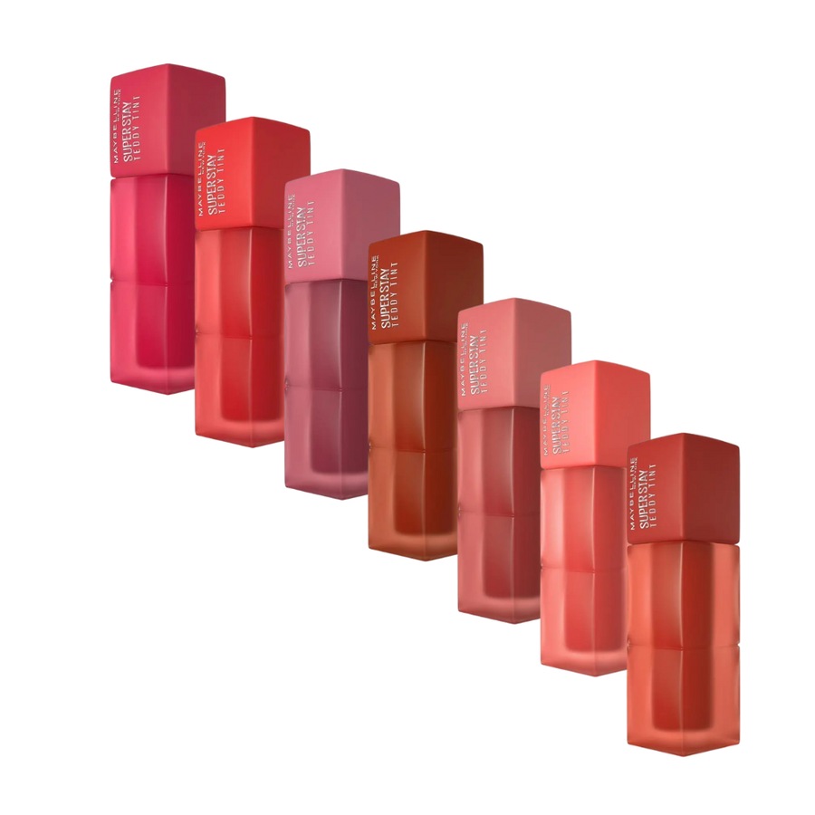 Maybelline Superstay Teddy Tint Essentials 7 Piece Lipstick Set 7x5mL