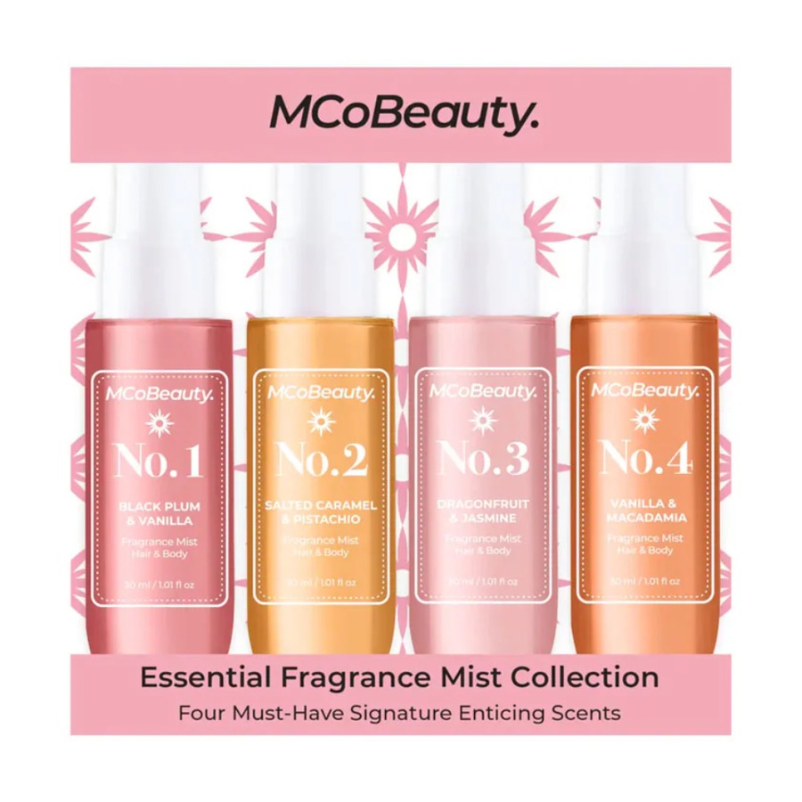 MCoBeauty Essential Fragrance Mist Collection Deluxe Set 4x30mL