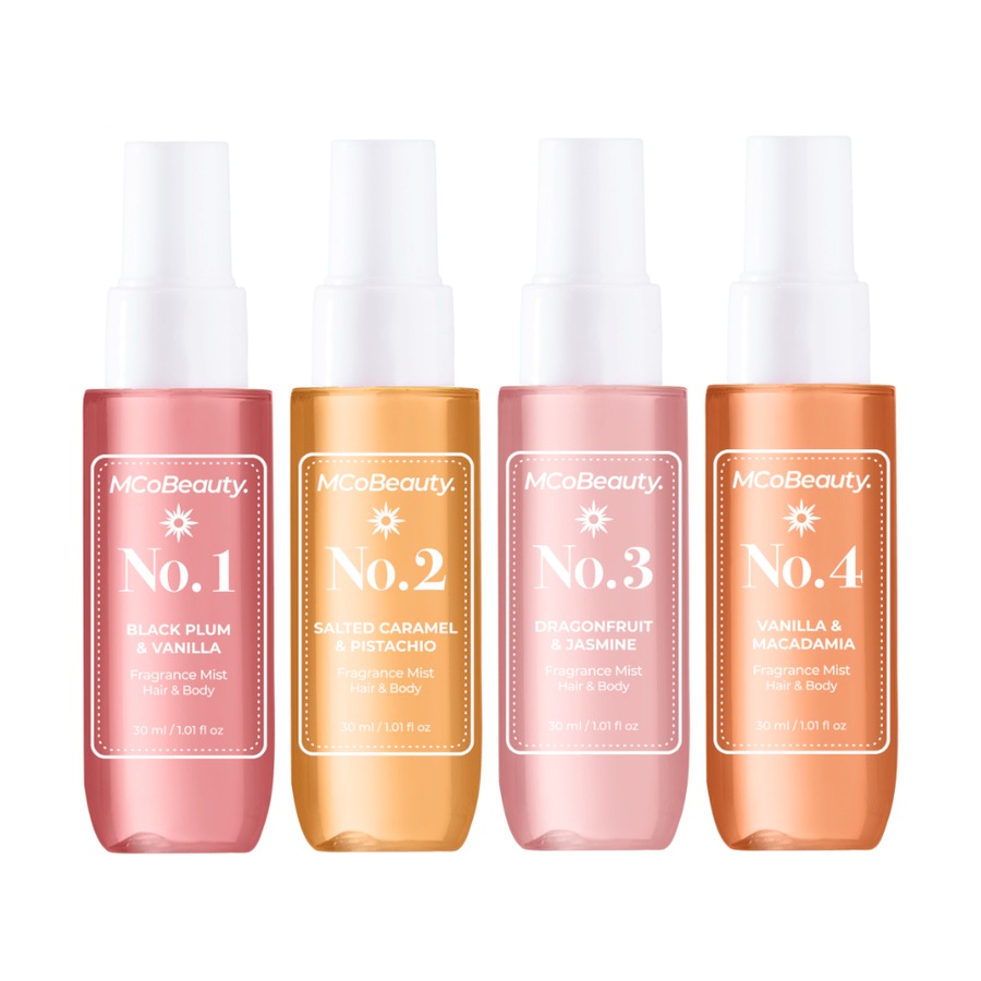 MCoBeauty Essential Fragrance Mist Collection Deluxe Set 4x30mL