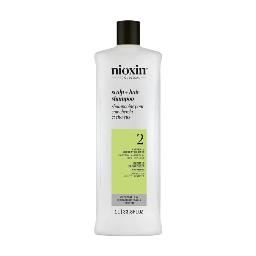 Nioxin System 2 Scalp + Hair Shampoo 1 Litre (1000mL)