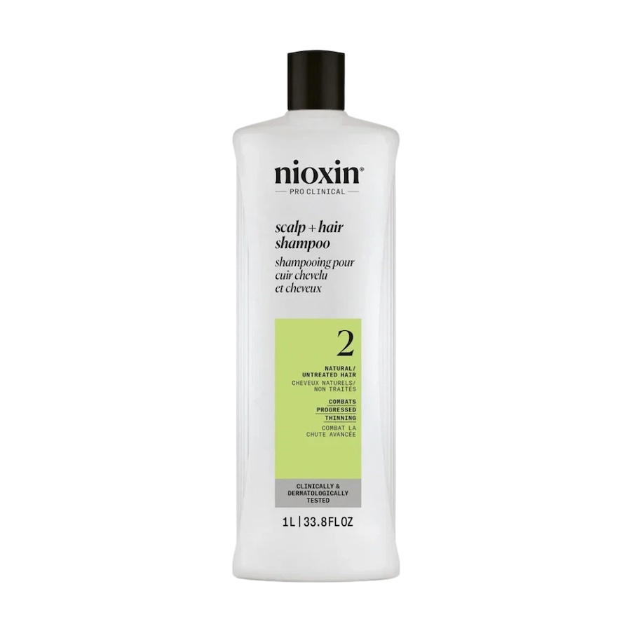 Nioxin System 2 Scalp + Hair Shampoo 1 Litre (1000mL)